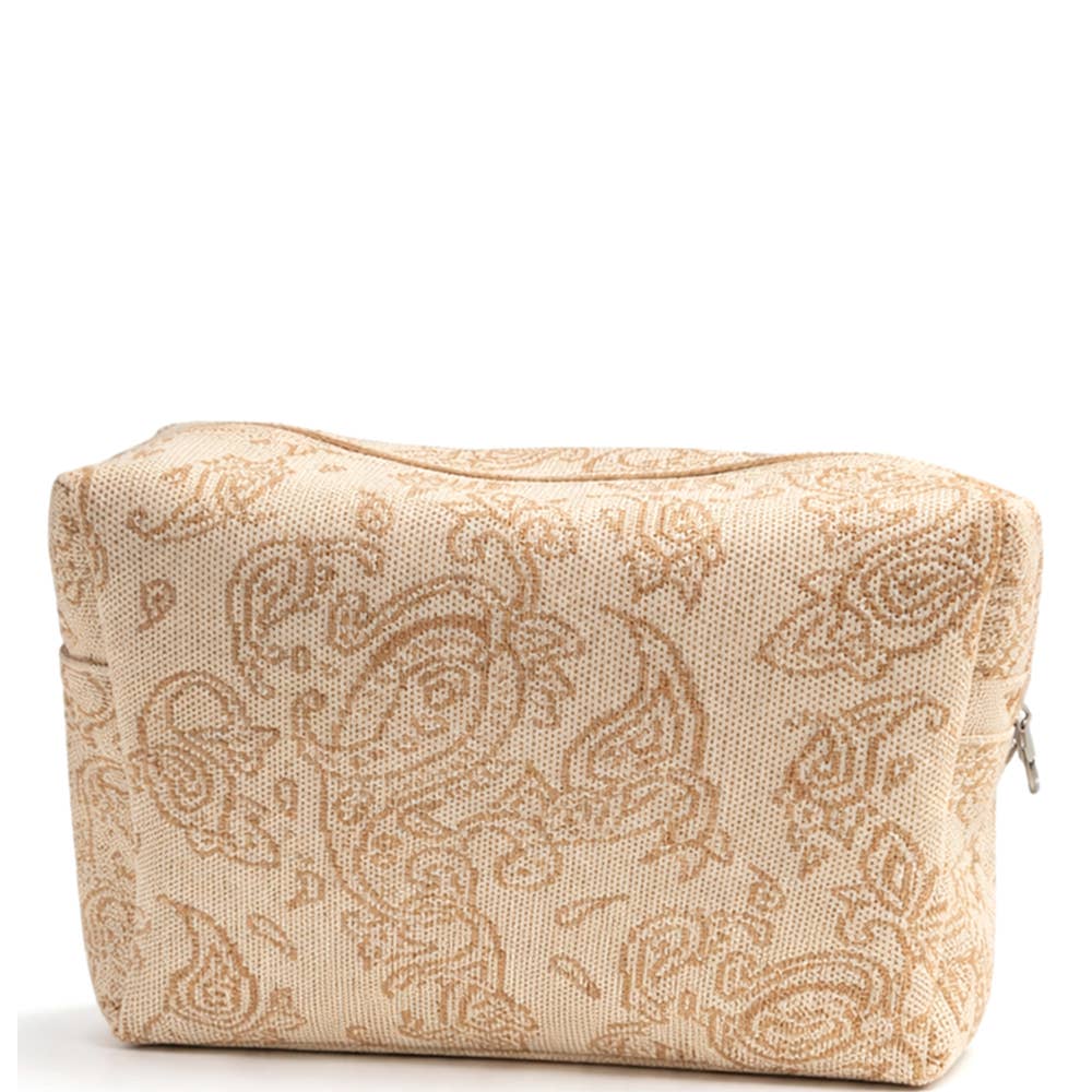 Paisley Print Zipper Pouch