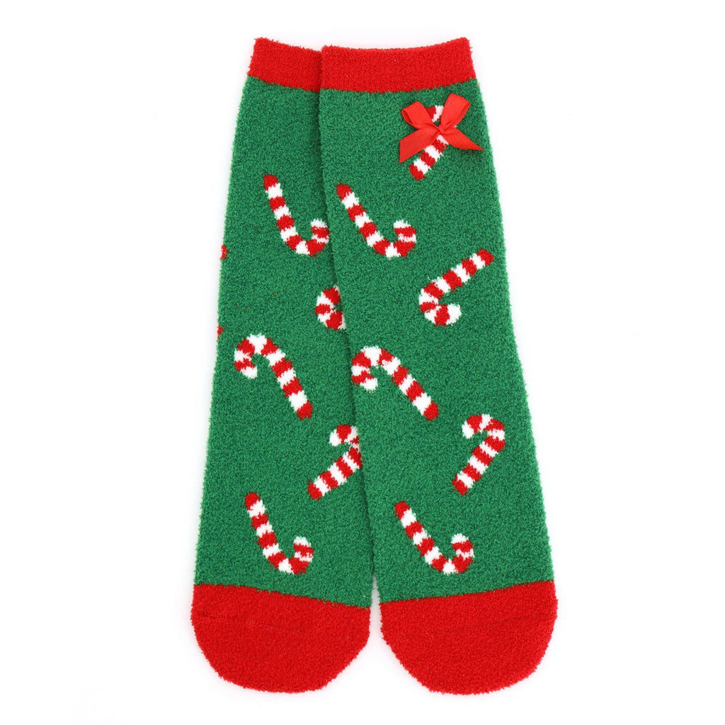 Christmas theme Design Holiday Fuzzy Socks