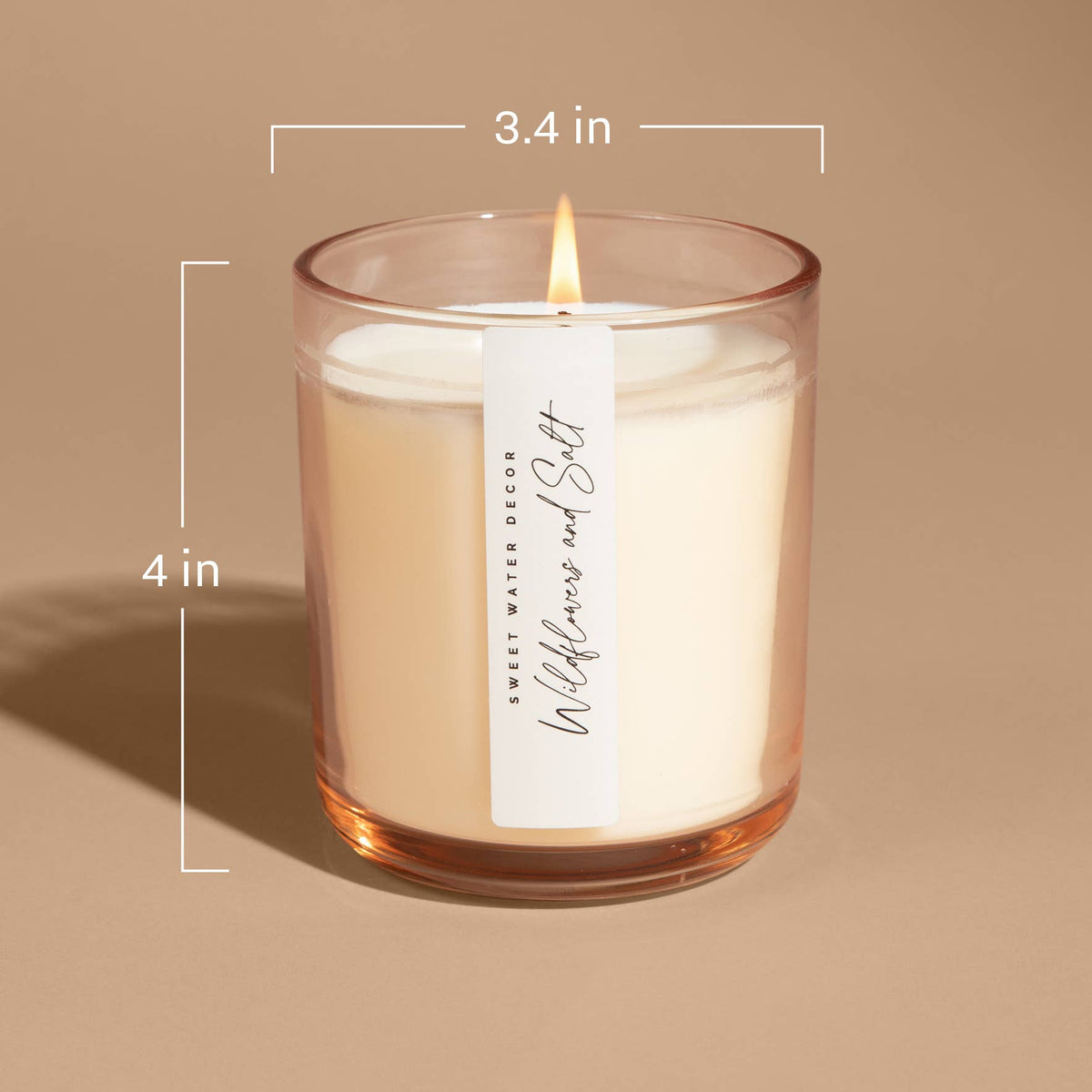 Salt and Sea 12 oz Soy Candle - Home Decor and Gifts
