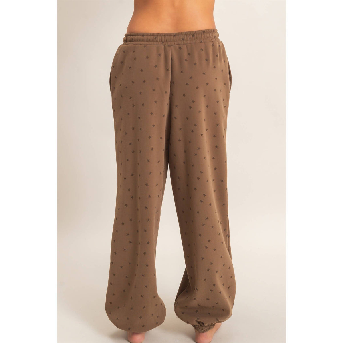 Star Print Jogger Pants