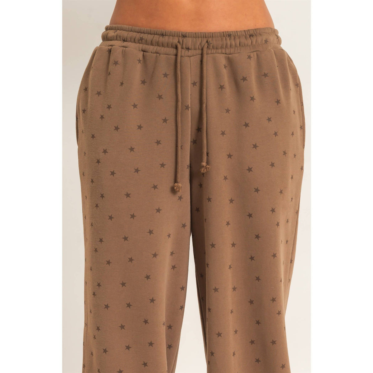 Star Print Jogger Pants