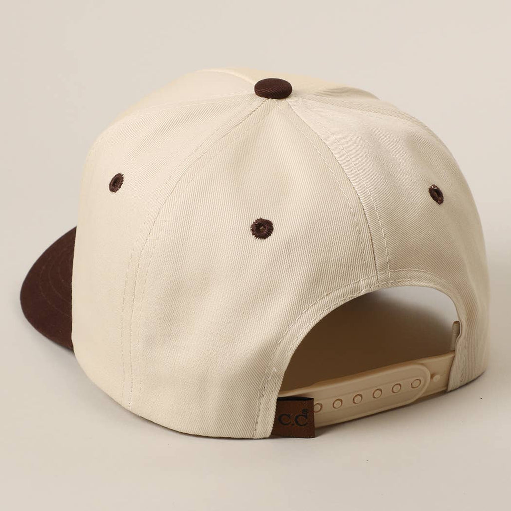 Cowboys & Beer Two-Tone Snapback Hat