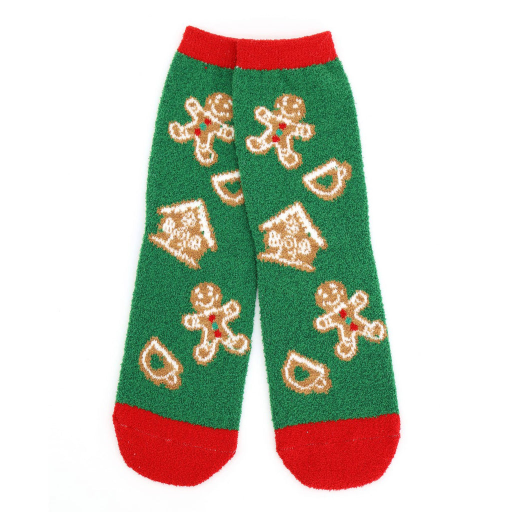 Christmas theme Design Holiday Fuzzy Socks