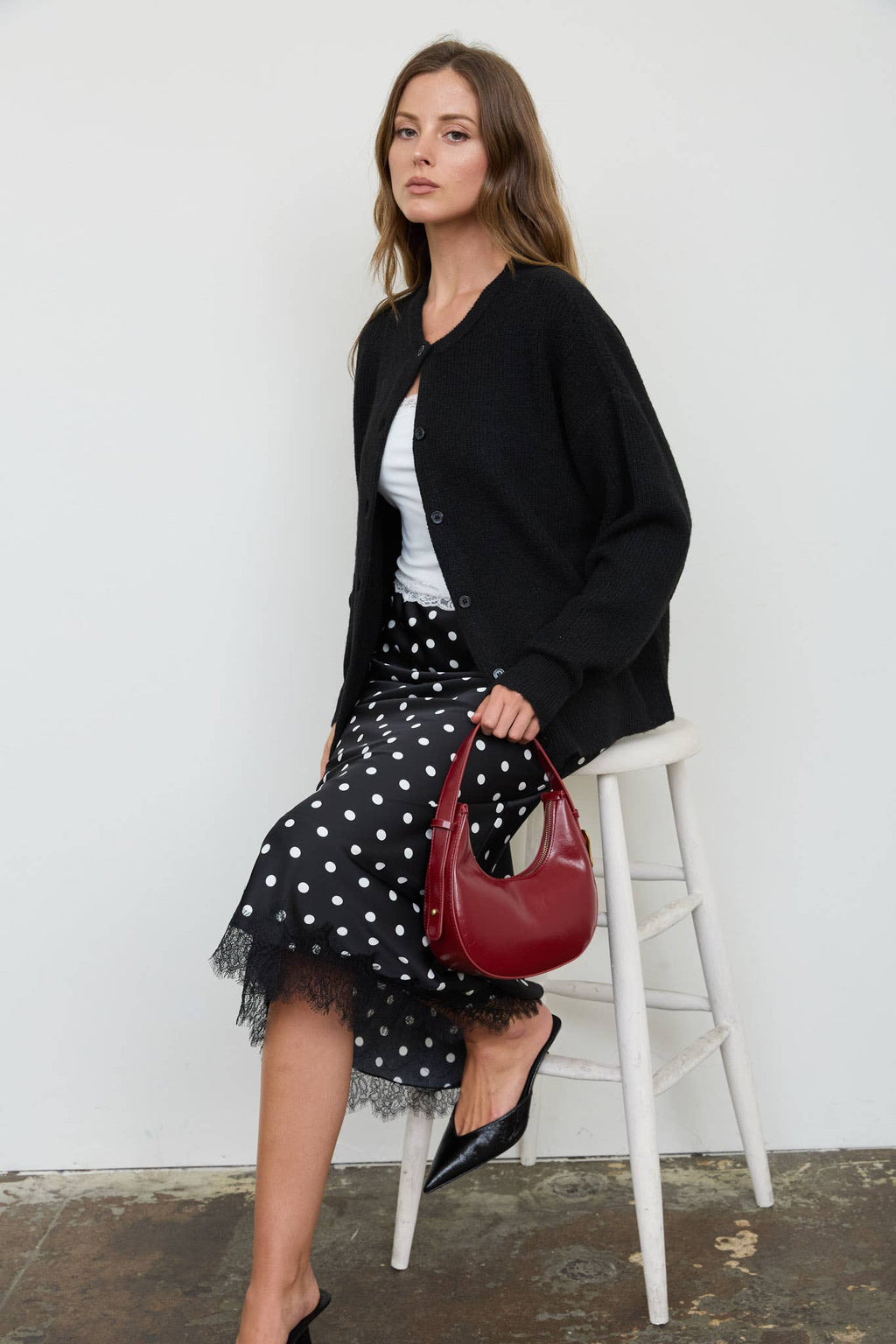 Ribbed Knit Cardigan