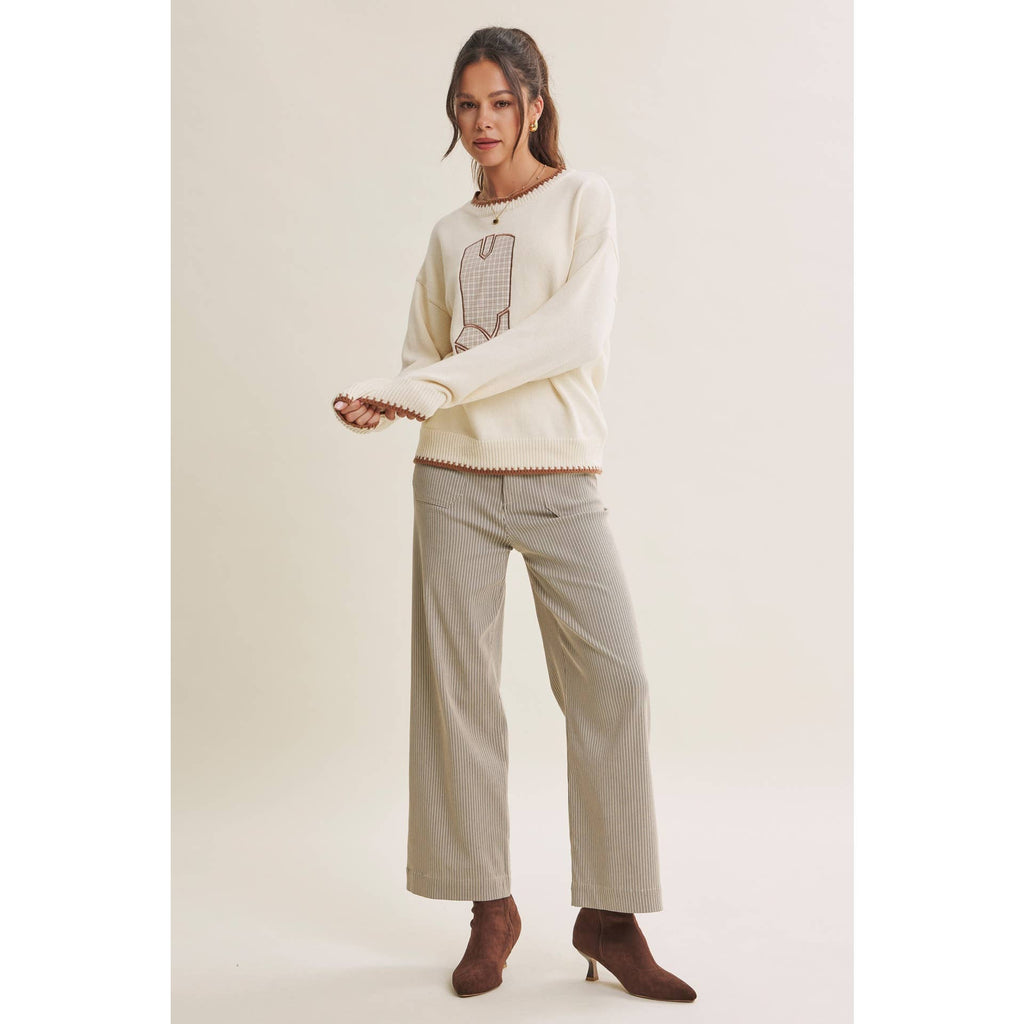 Wild West Weekend Cowboy Boot Cotton Sweater