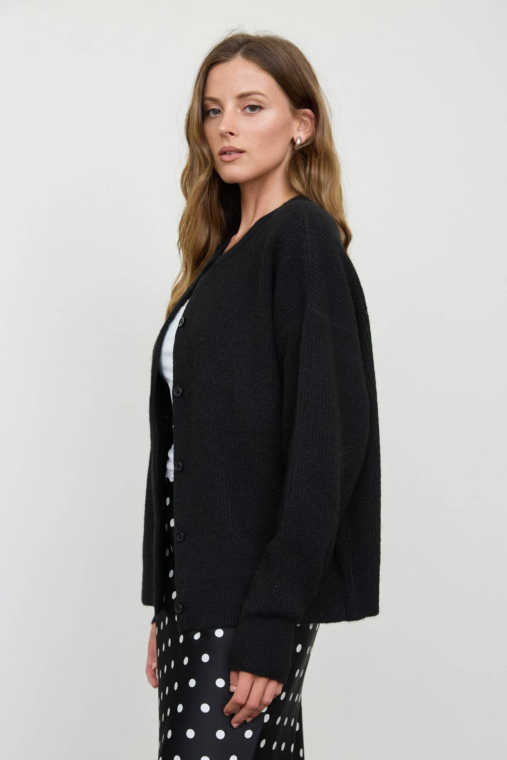 Ribbed Knit Cardigan