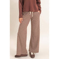 Striped Waffle Knit Pants