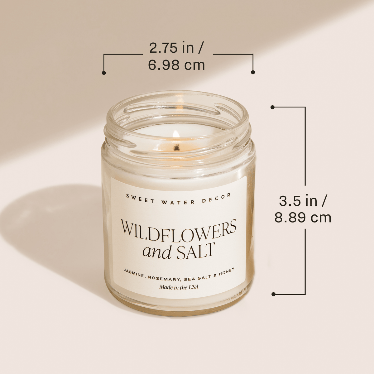 Warm and Cozy 9 oz Soy Candle - Christmas Decor & Gifts