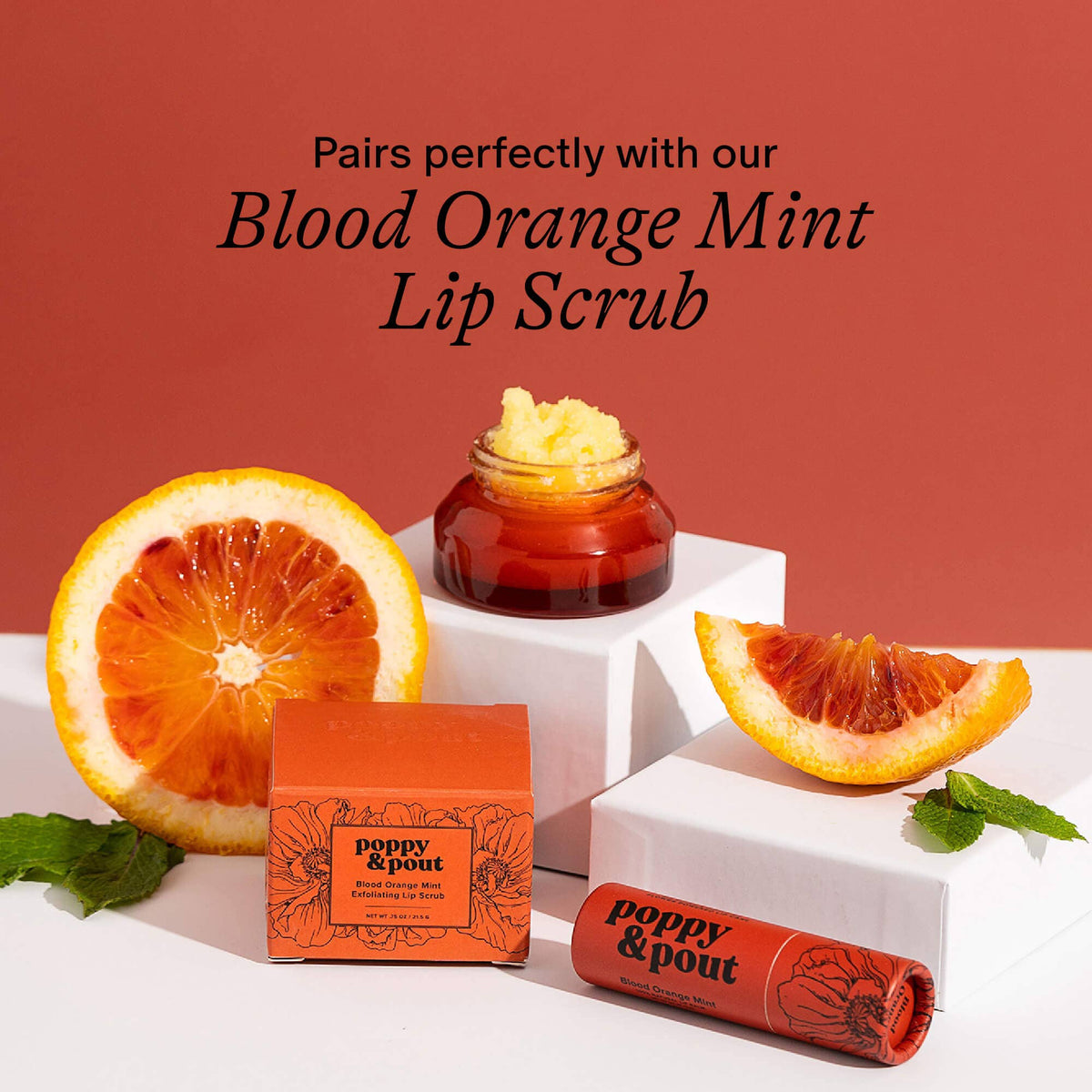 Lip Balm, Blood Orange Mint