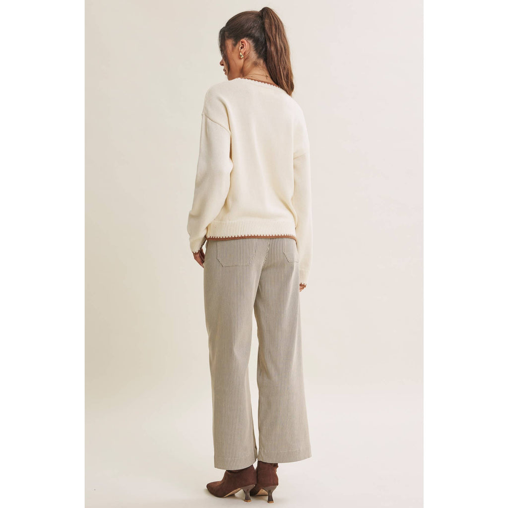 Wild West Weekend Cowboy Boot Cotton Sweater