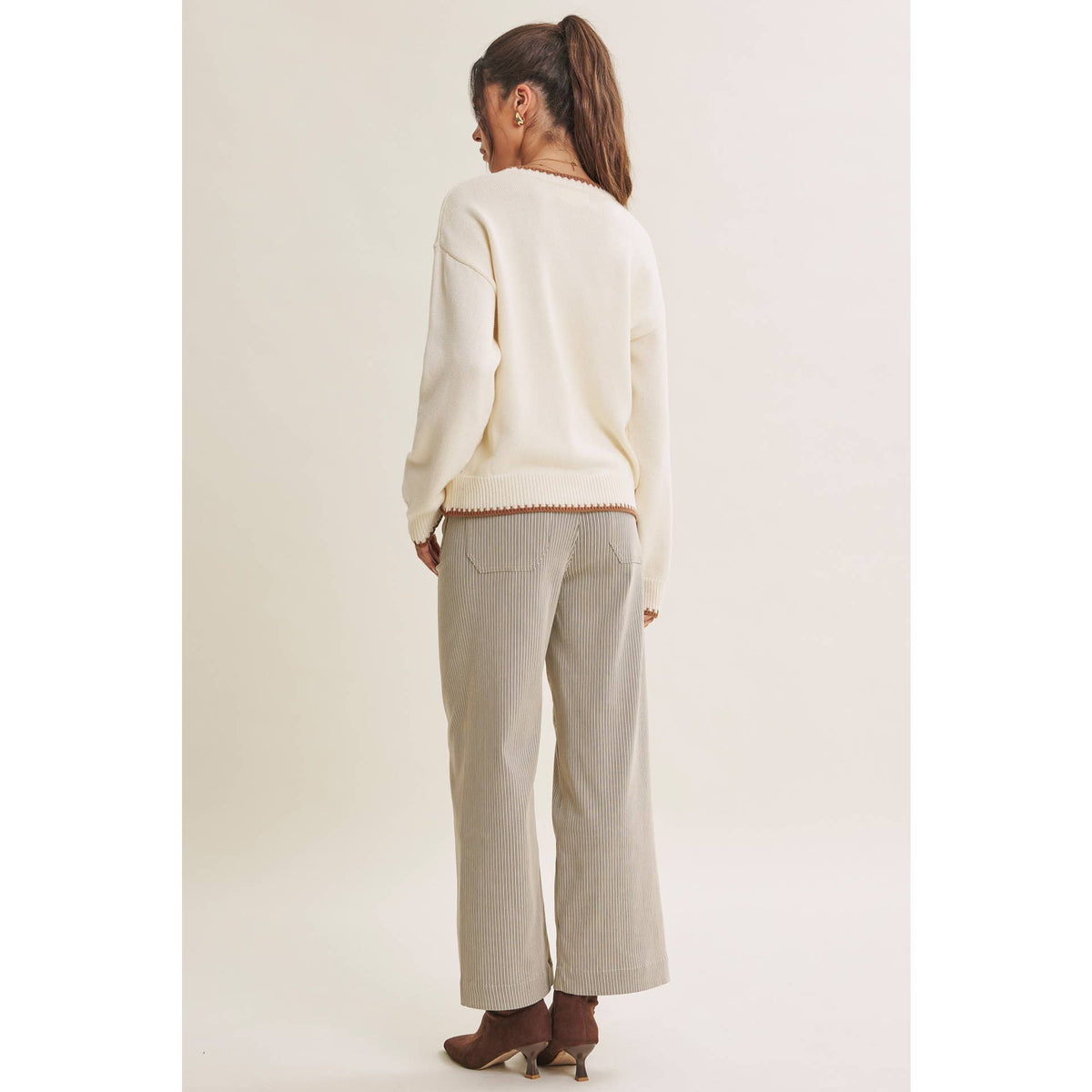 Wild West Weekend Cowboy Boot Cotton Sweater