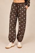 Polka Dot Jogger Pants